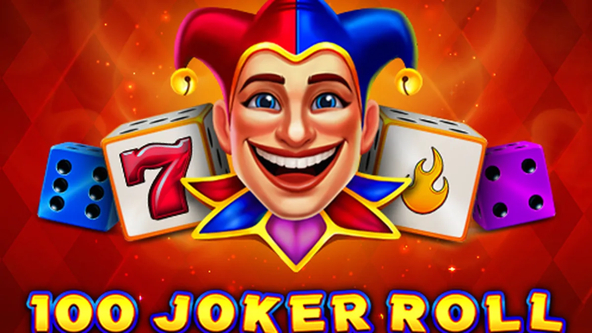 Tampilan visual slot 100 Joker Roll dengan simbol buah klasik